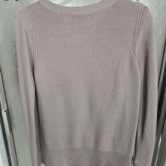 Relativity Women's V-Neck Sweater in Light Purple - Picture 2 of 4